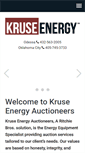 Mobile Screenshot of kruseenergy.com